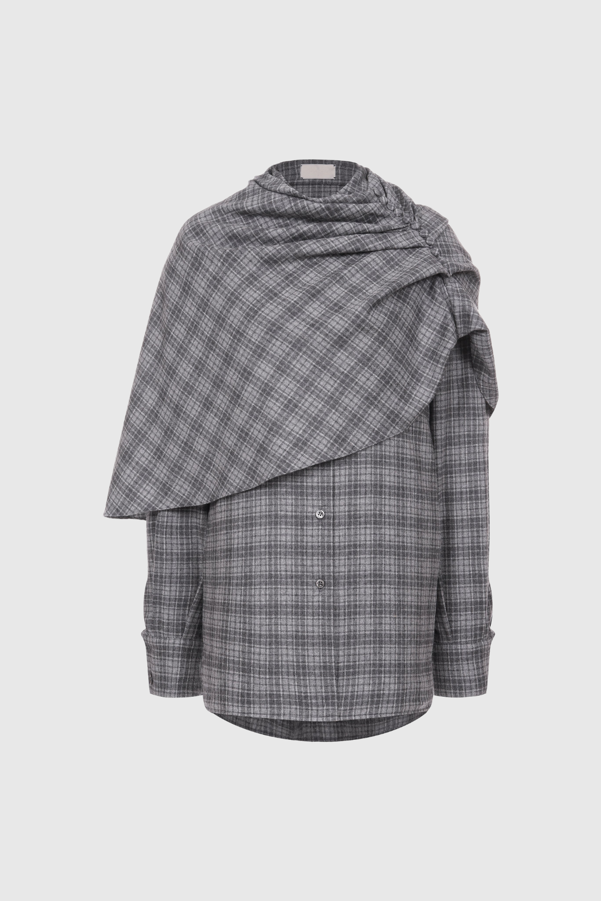 Driscoll Plaid Shawl Shirt