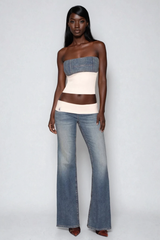 Durdy Low Rise Deconstruct Jeans