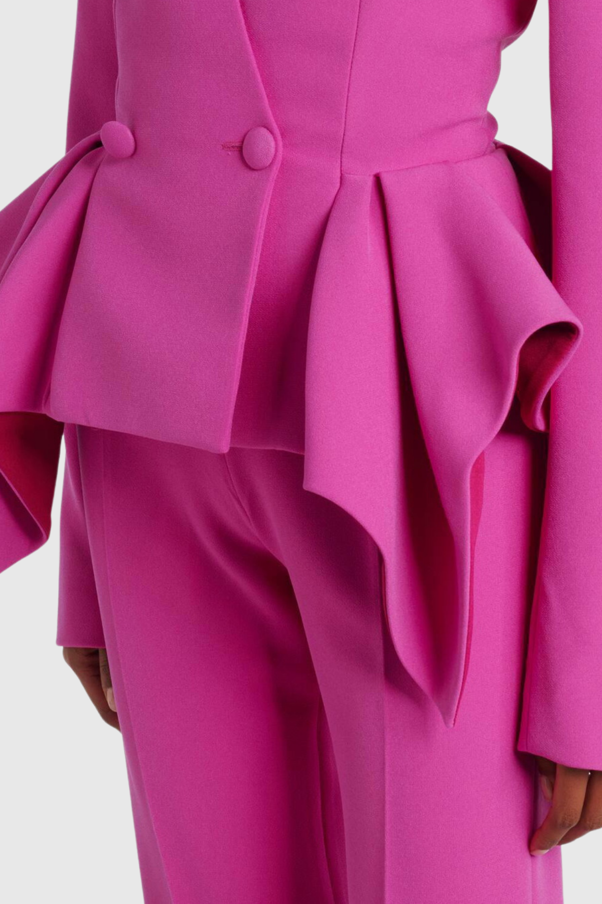 Dzafer Ruffle Bootcut Pants Set