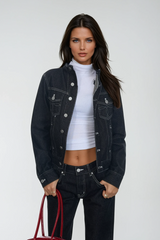 Eachann Buckle Denim Jacket