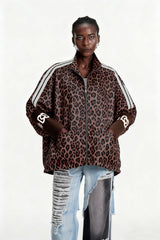 Edel Leopard Leather Jacket