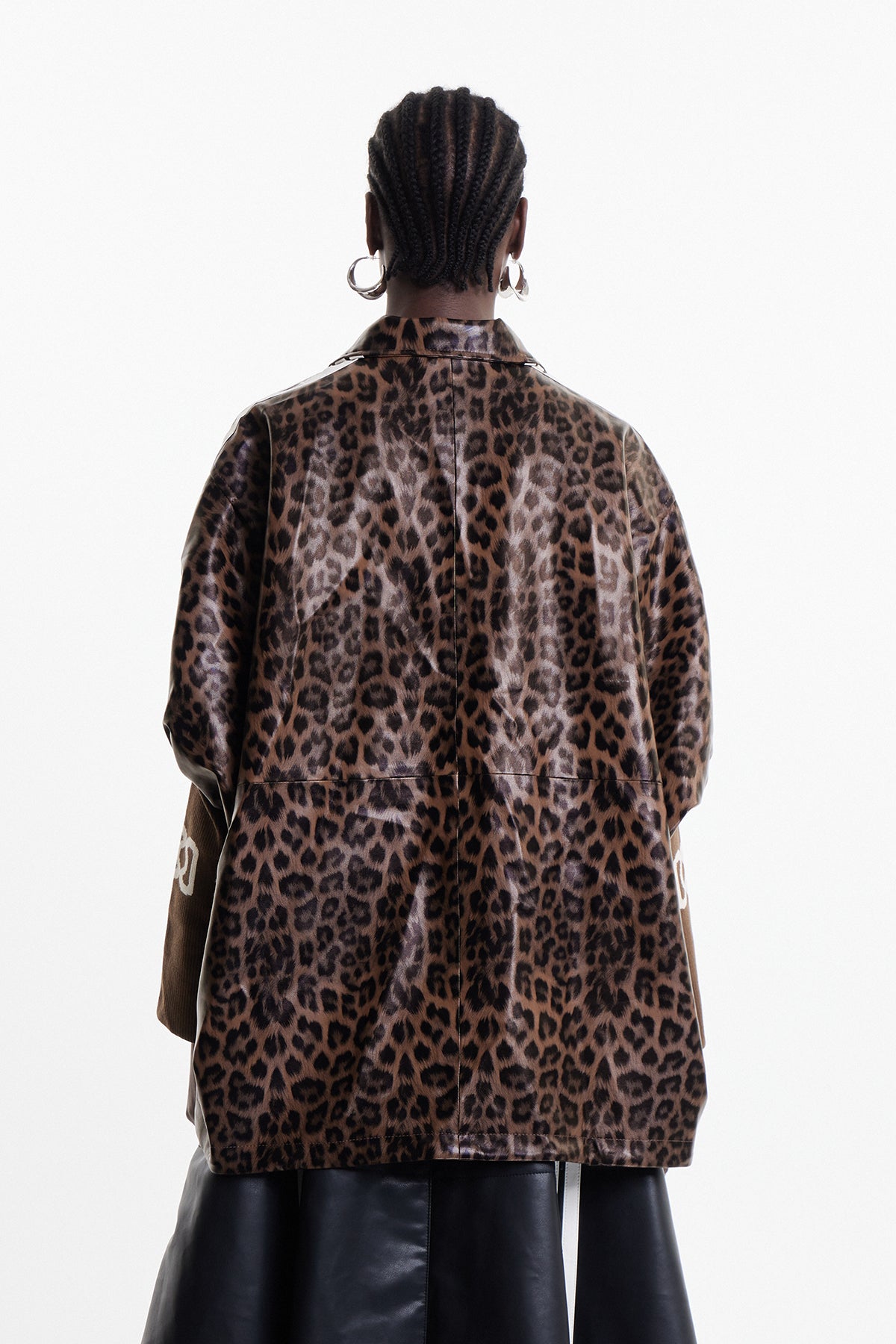 Edel Leopard Leather Jacket