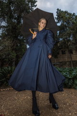 Eerika Ruch Deconstruct Balloon Sleeve Coat