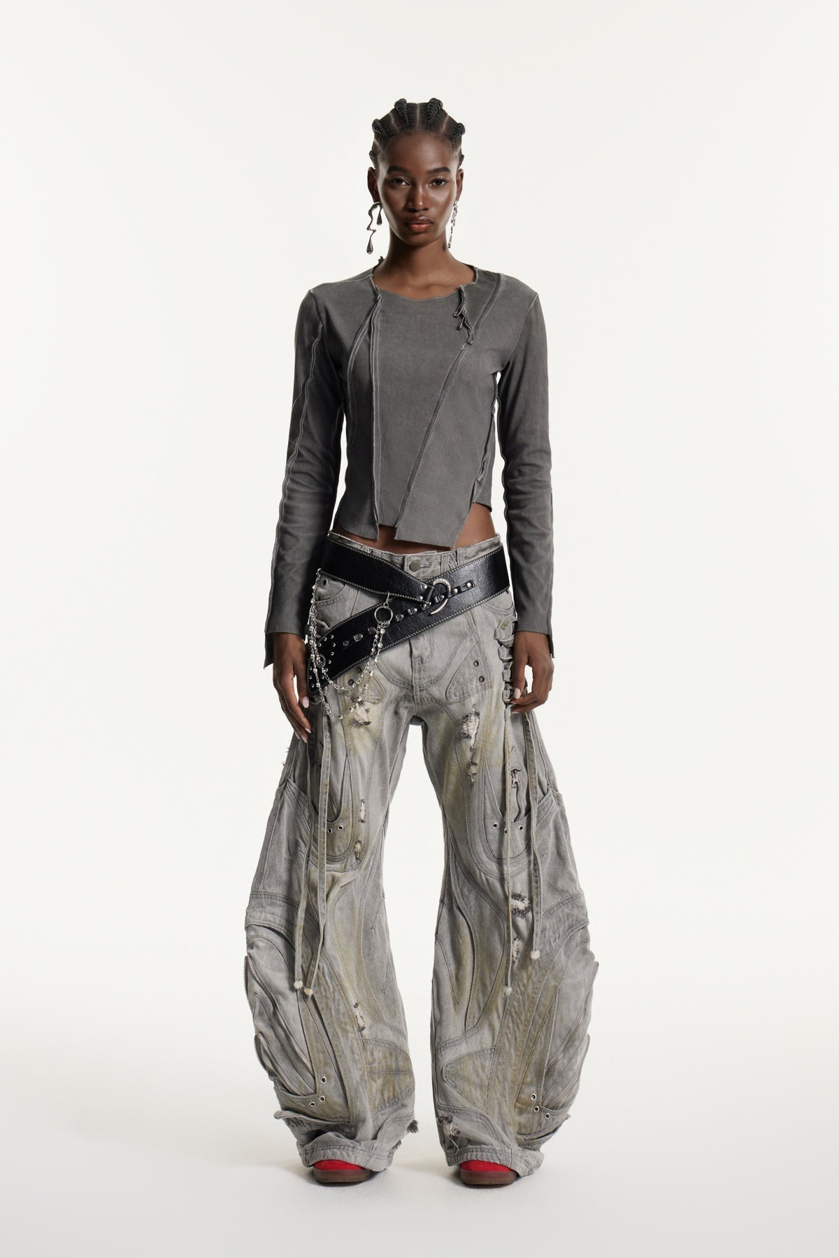 Efstratios Embellished Chain Belt