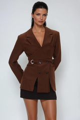 Eirik Deconstruct Split Blazer