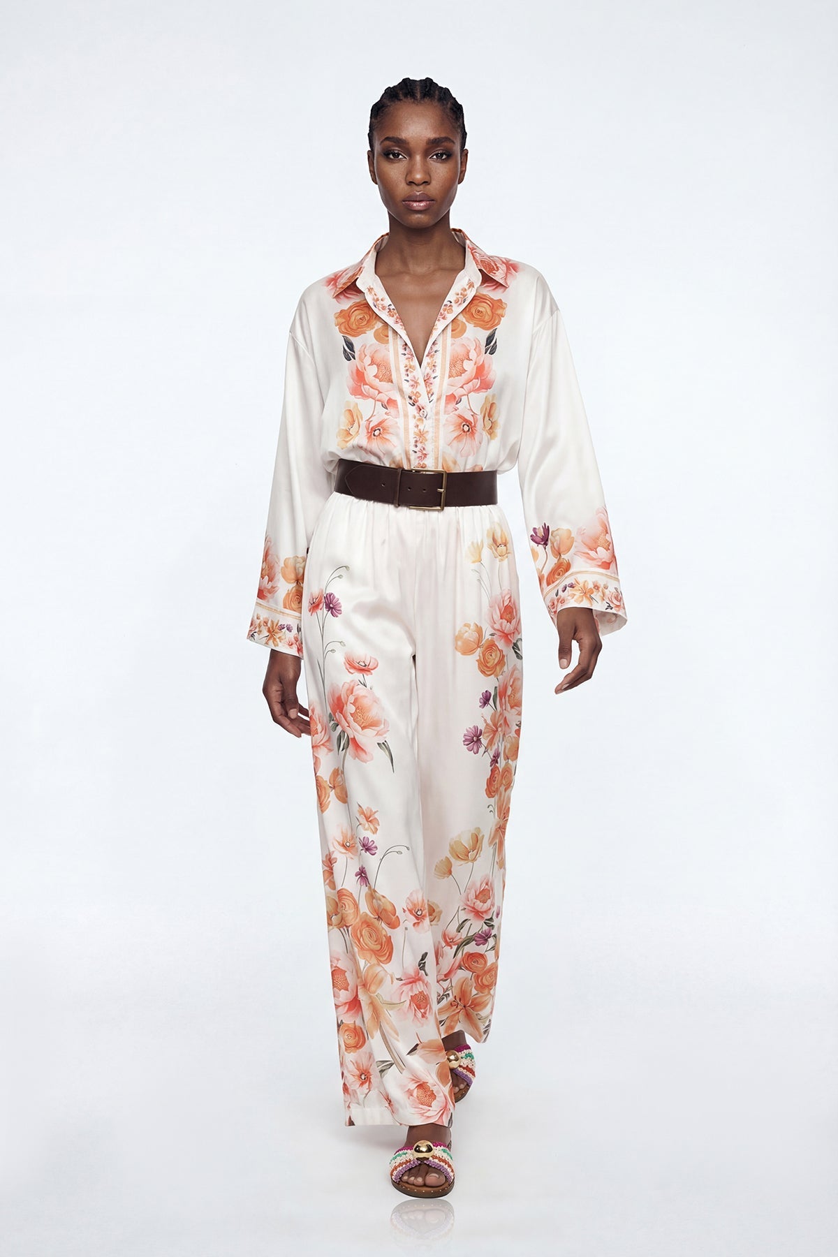 Elisheva Floral Pants Set