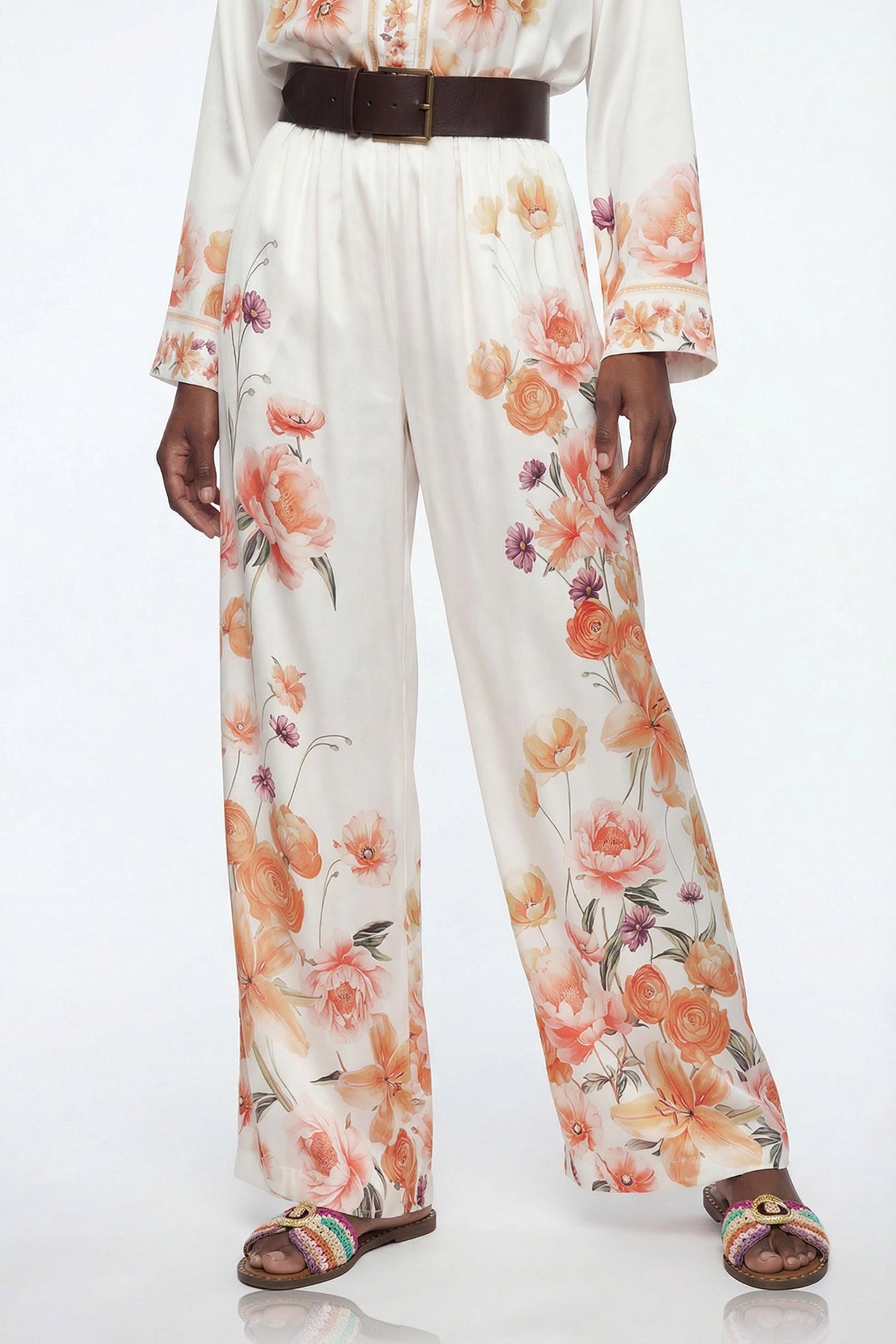 Elisheva Floral Pants Set