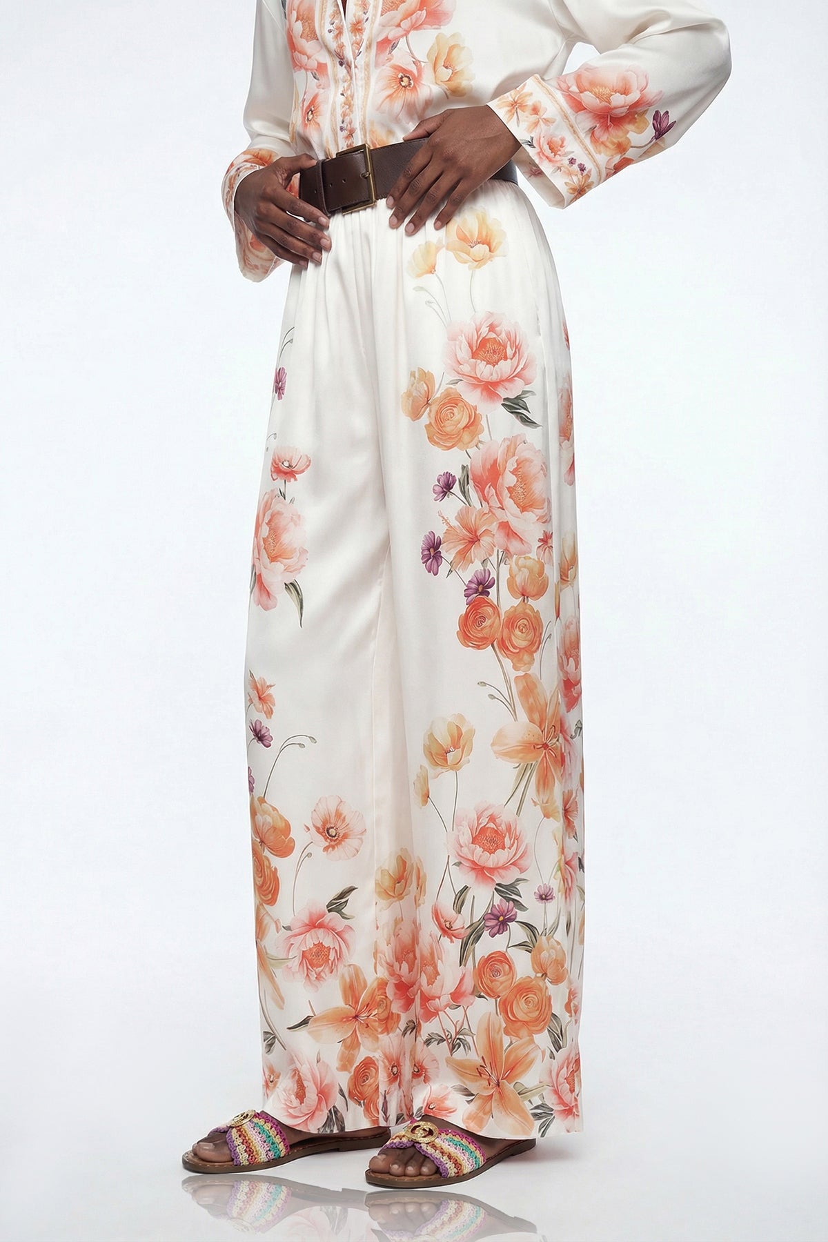 Elisheva Floral Pants Set