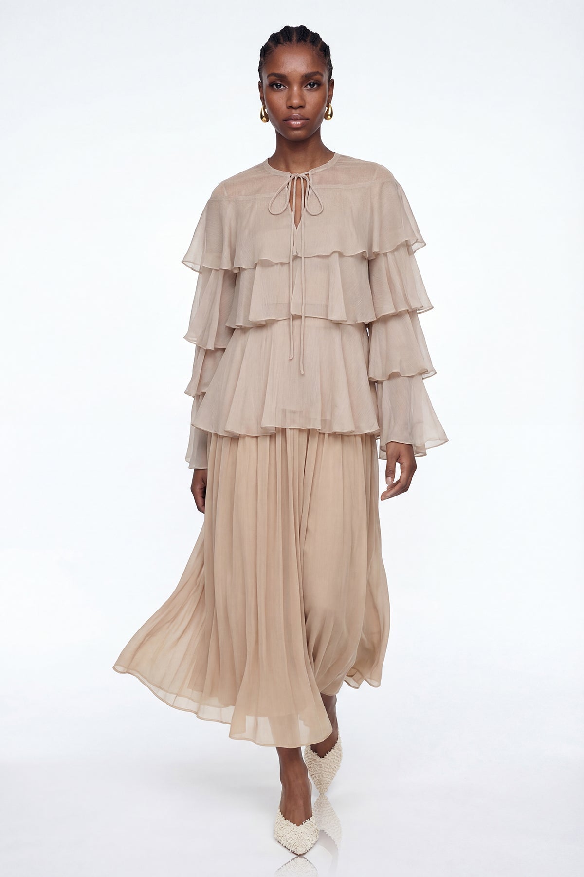 Elizaveta Ruffle Top