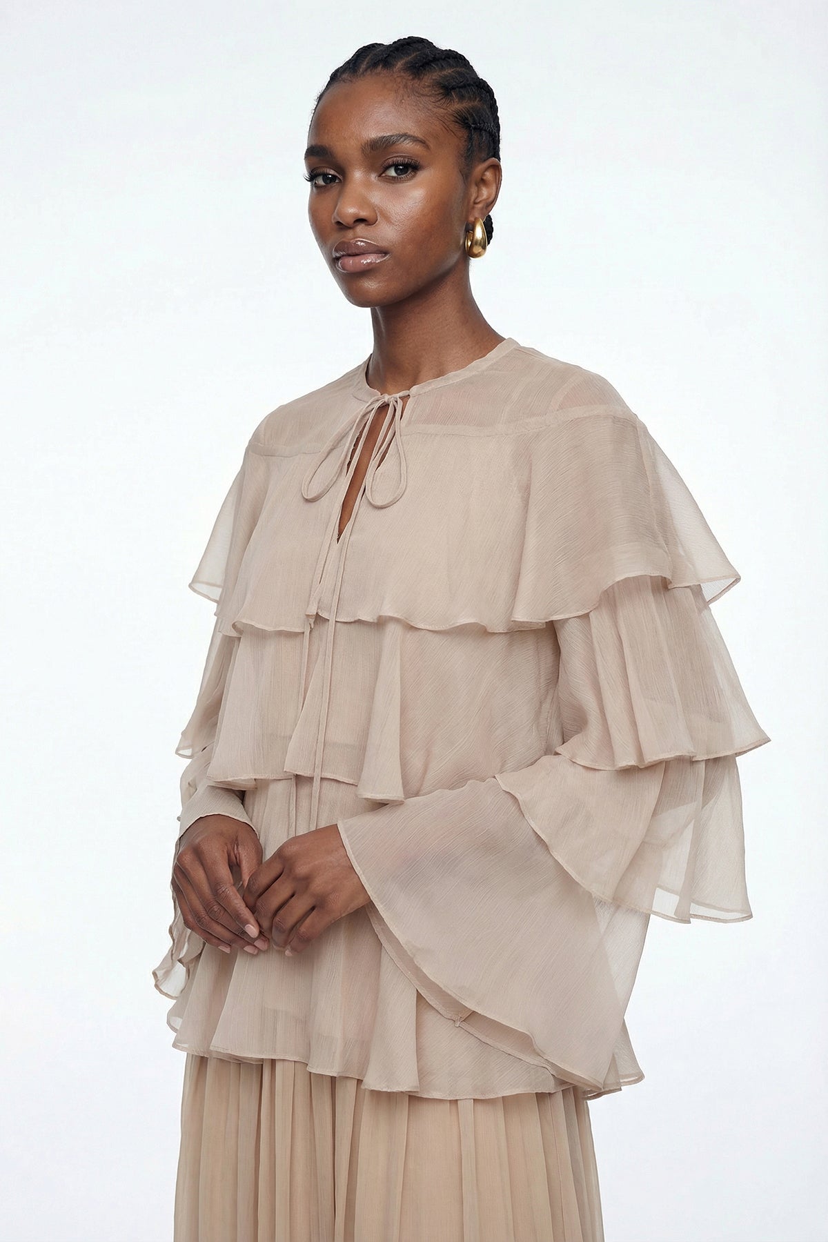Elizaveta Ruffle Top