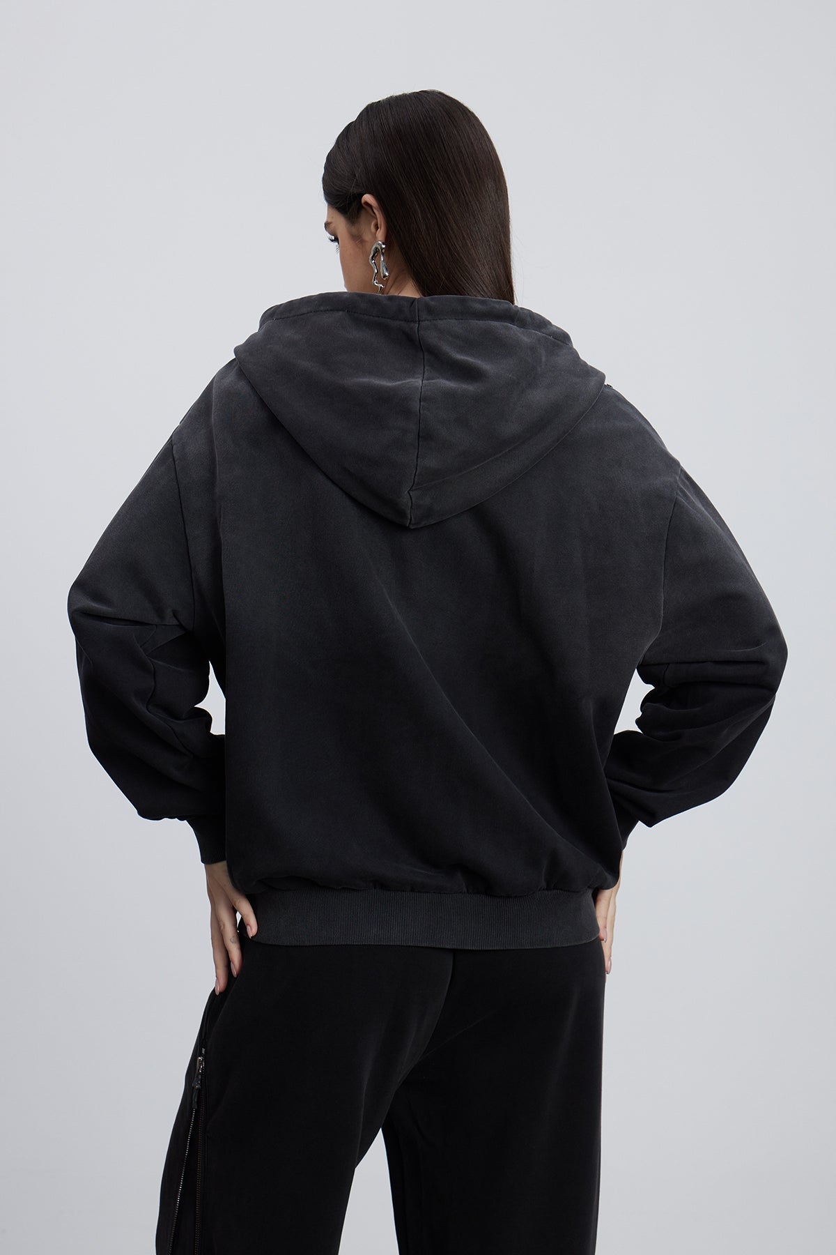 Emersyn Crystal Jacket In Black