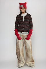 Emma Deer Print Jeans