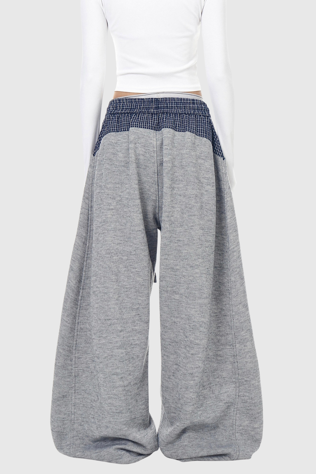 Emmaline Deconstruct Grid Pants