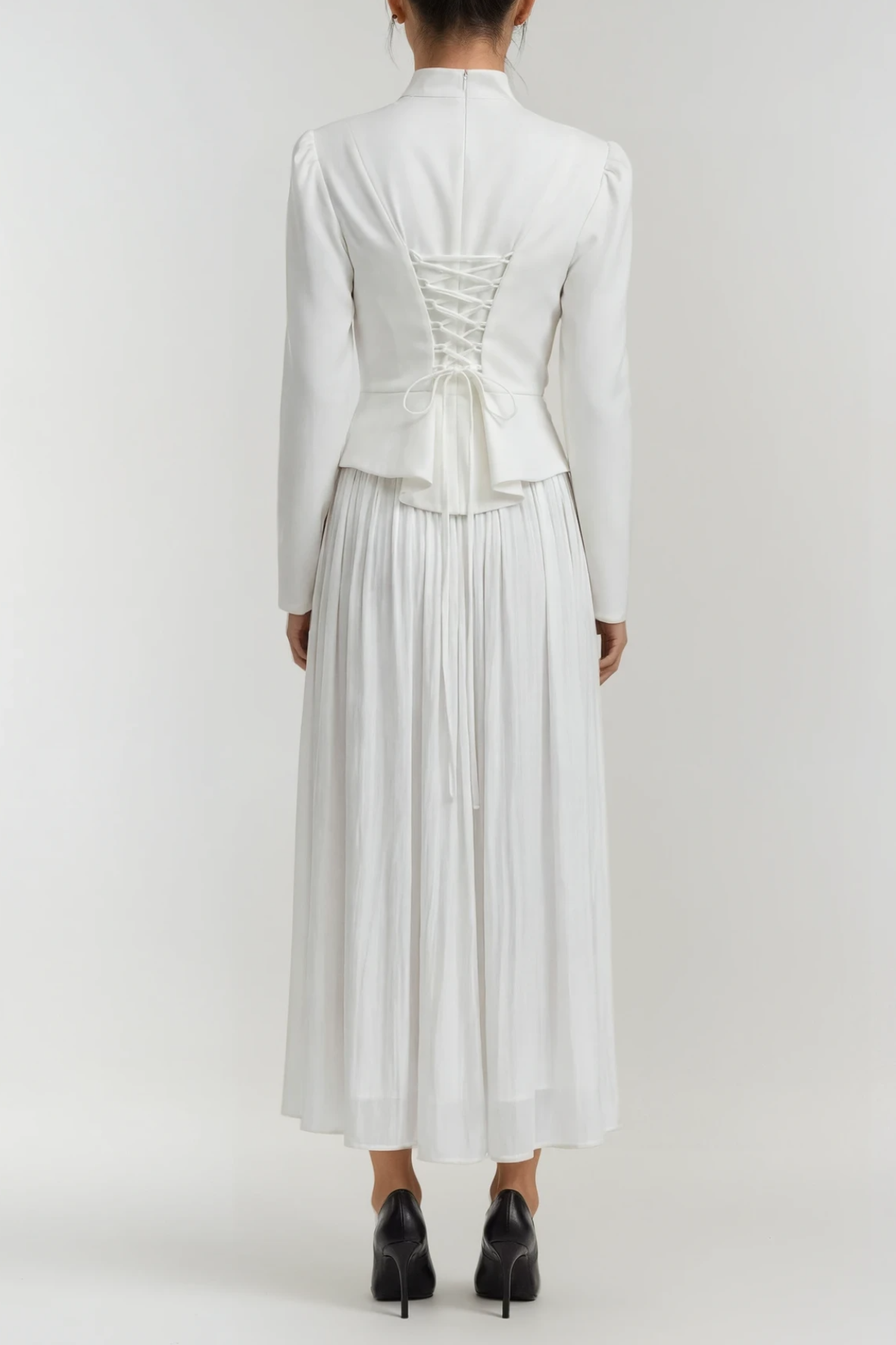 Emmett Crystal Flower Skirt Set