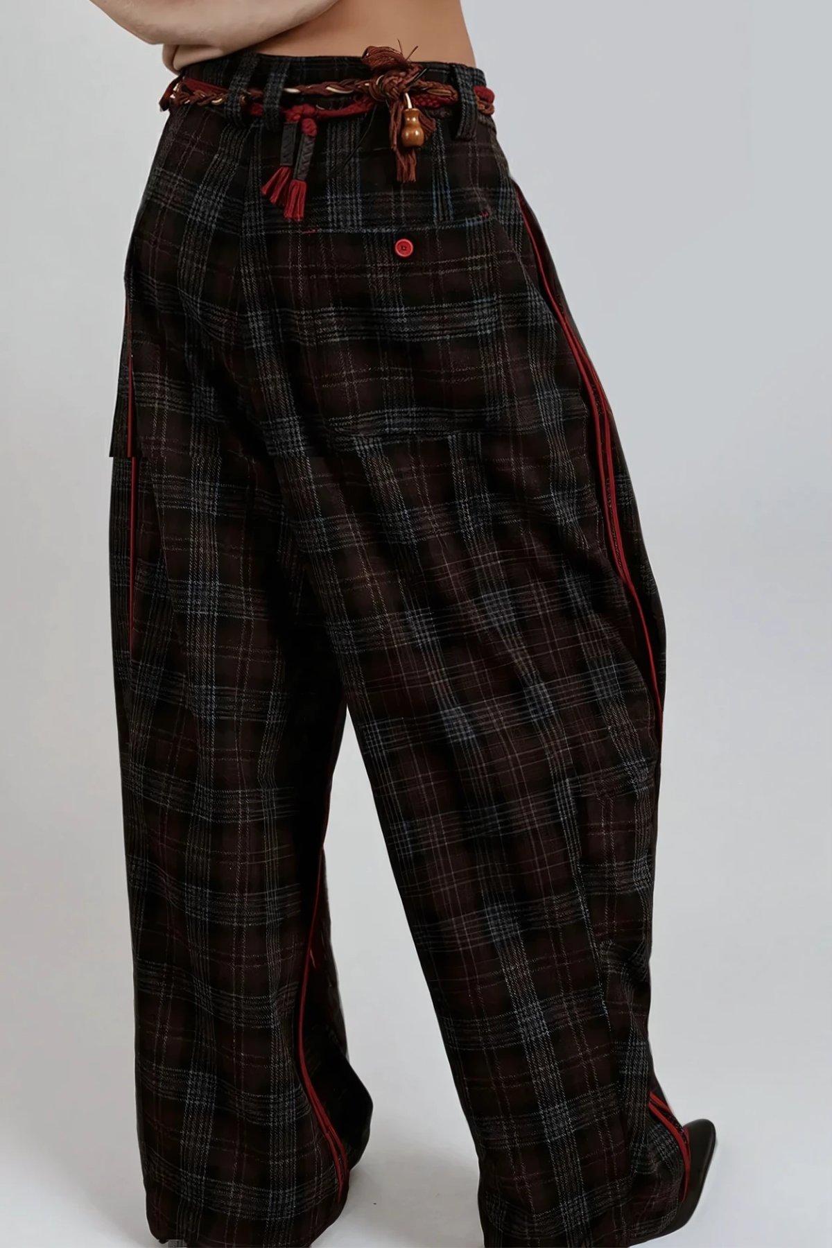 Faisal Plaid Pants