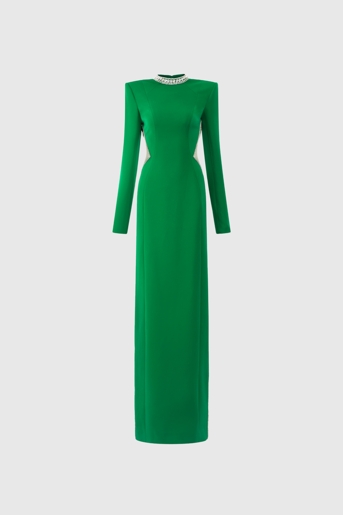 Fakhri Crystal Cutout Maxi Dress