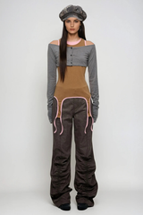 Fanni Two Piece Deconstruct Top In Yellow