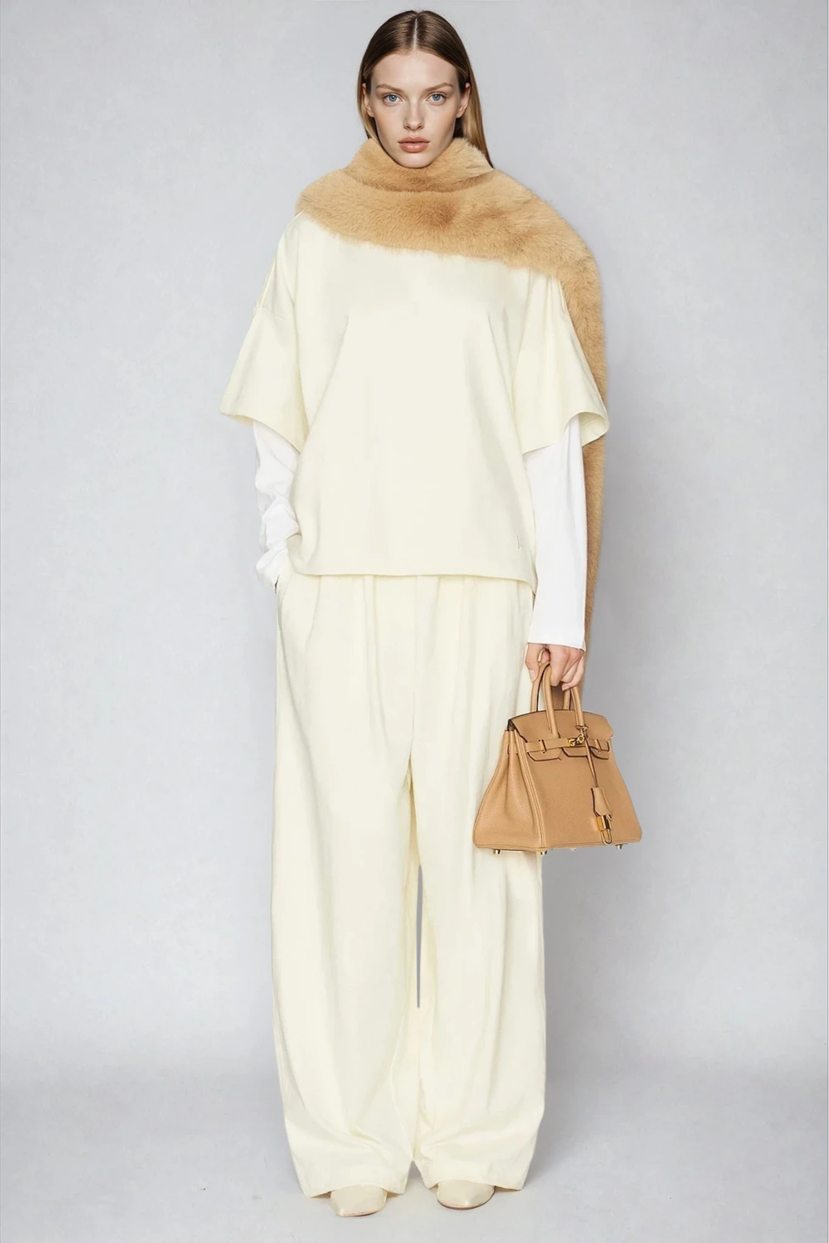 Fatoumata Layered Sleeve Pants Set