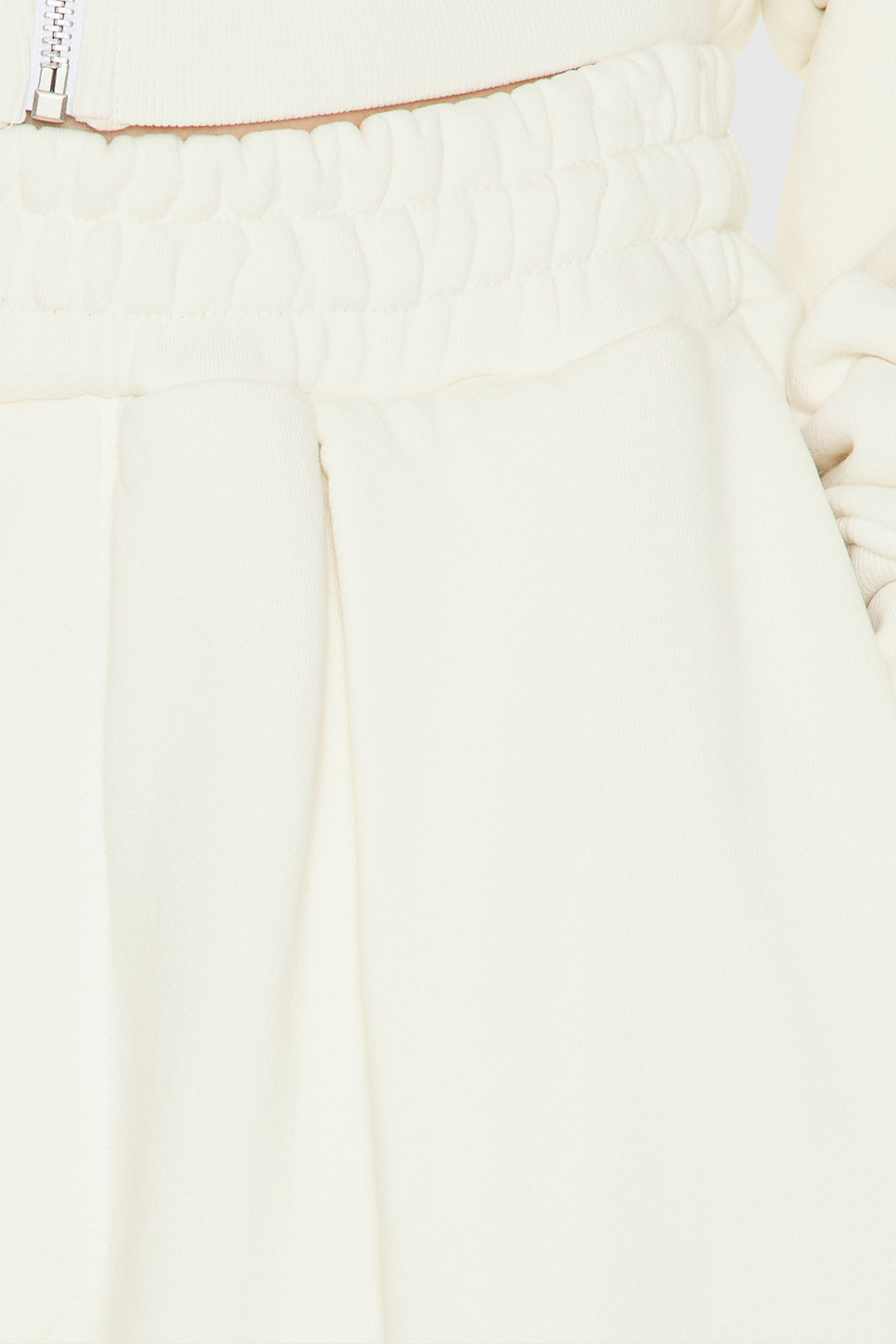 Fayruz Hooded Pants Set In White