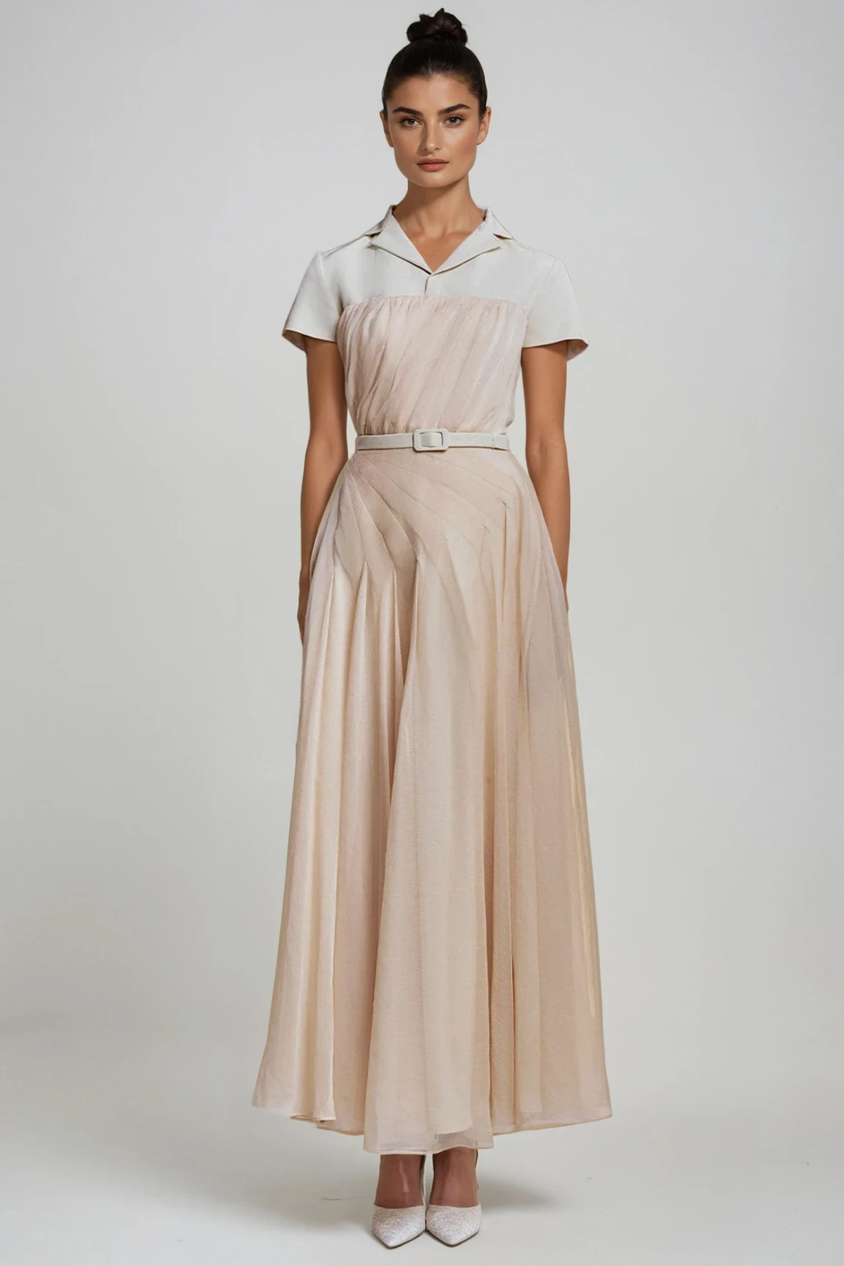 Fearchar Deconstruct Mesh Maxi Dress