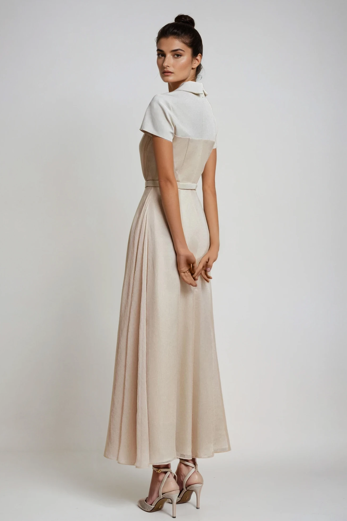 Fearchar Deconstruct Mesh Maxi Dress