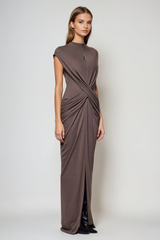 Fedelma Ruch Split Maxi Dress