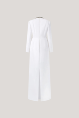 Fehim Crystal Asymmetric Maxi Dress