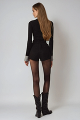 Feidlimid Deconstruct Lace Top