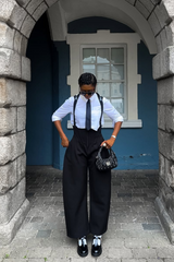 Luca Denim Corset Overalls