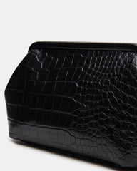 NOVAK BAG BLACK CROCODILE
