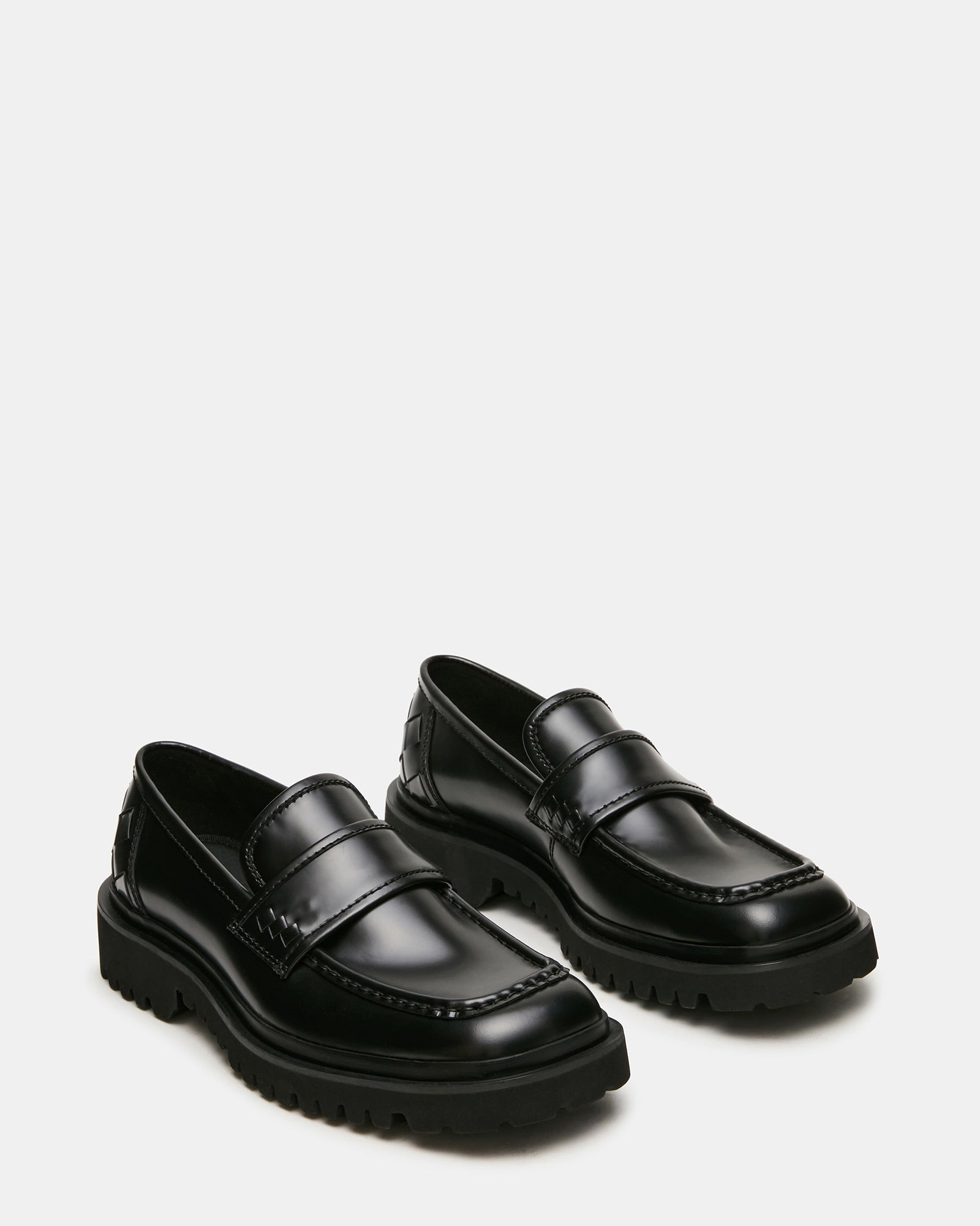 VINCENZO BLACK LEATHER