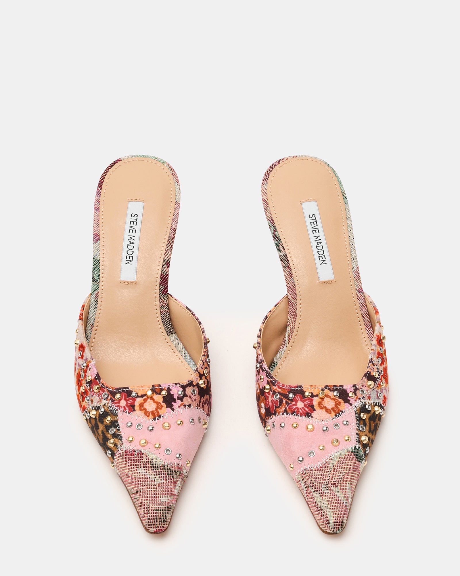 ALEXI PINK MULTI STUDS
