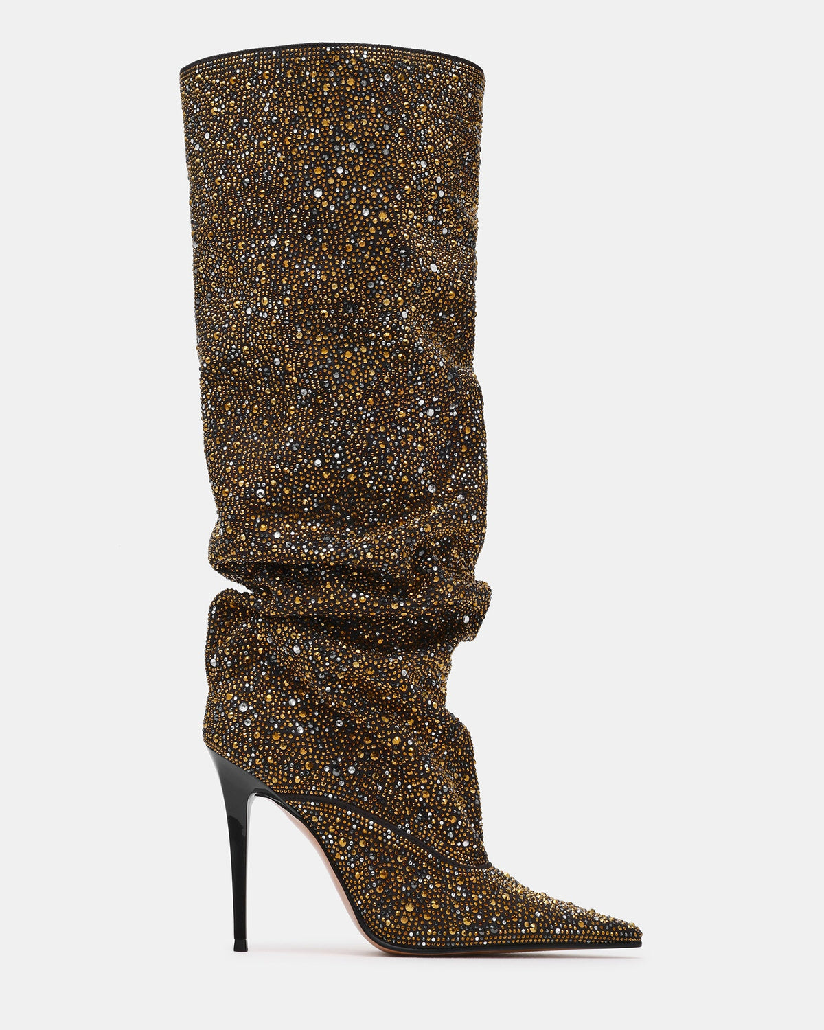 ELONA BLACK/GOLD RHINESTONES