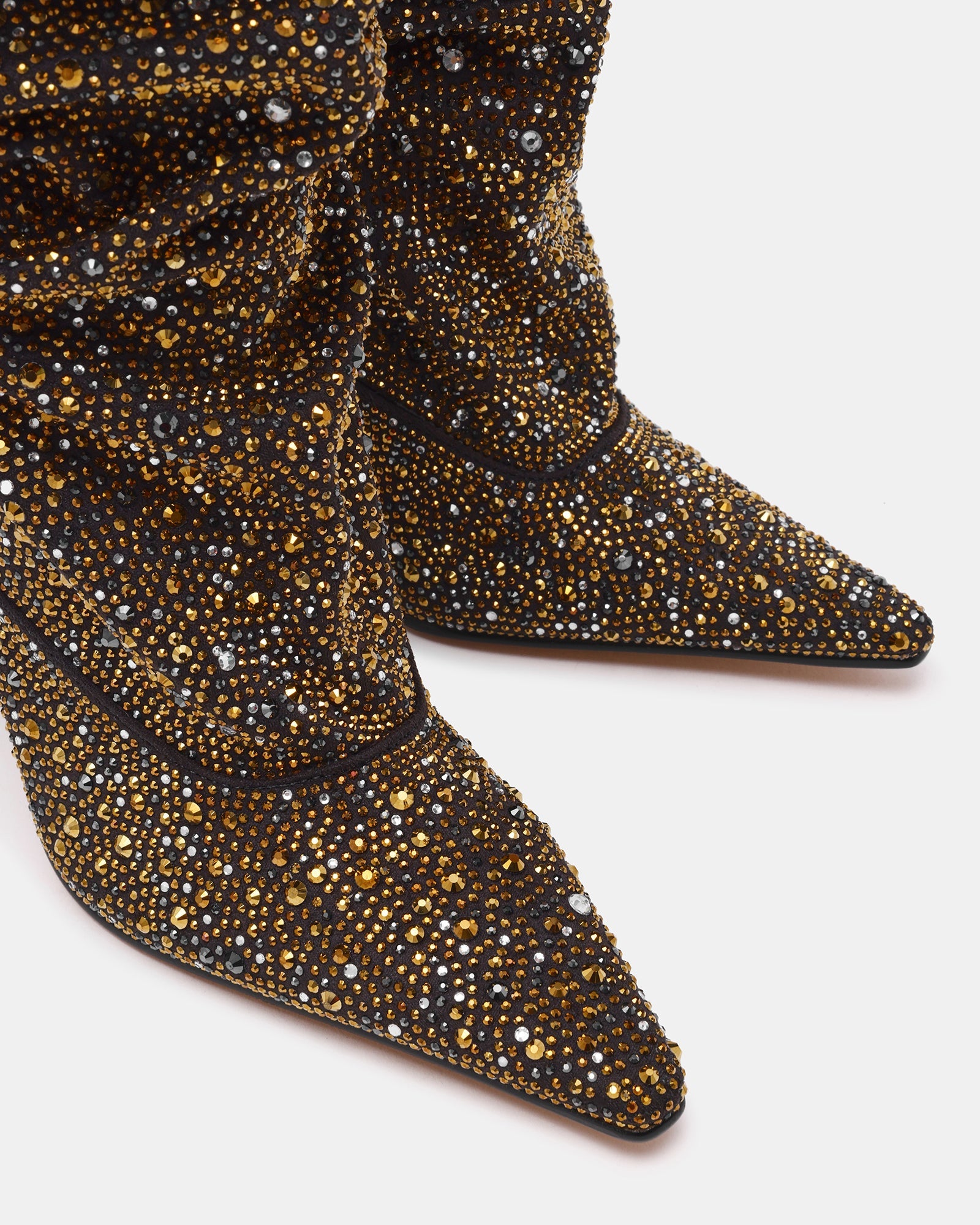 ELONA BLACK/GOLD RHINESTONES