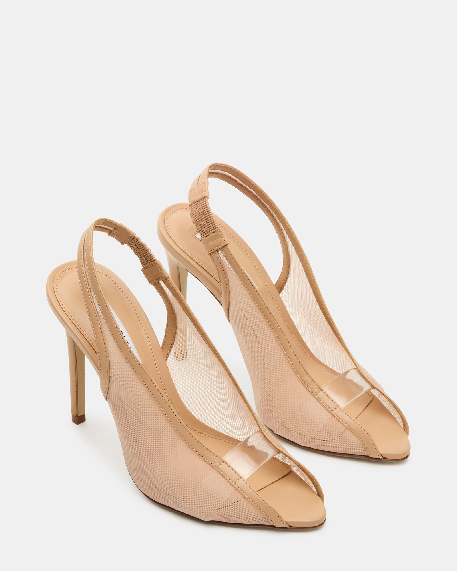 SASHA NATURAL LEATHER MESH