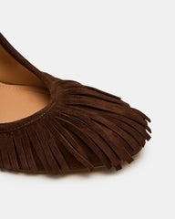 GREER BROWN SUEDE