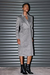Urvi Bow Lapel Coat