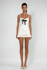 Walaric Spaghetti Bow Mini Dress