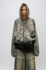 Wayne Camouflage Long Sleeve Jacket