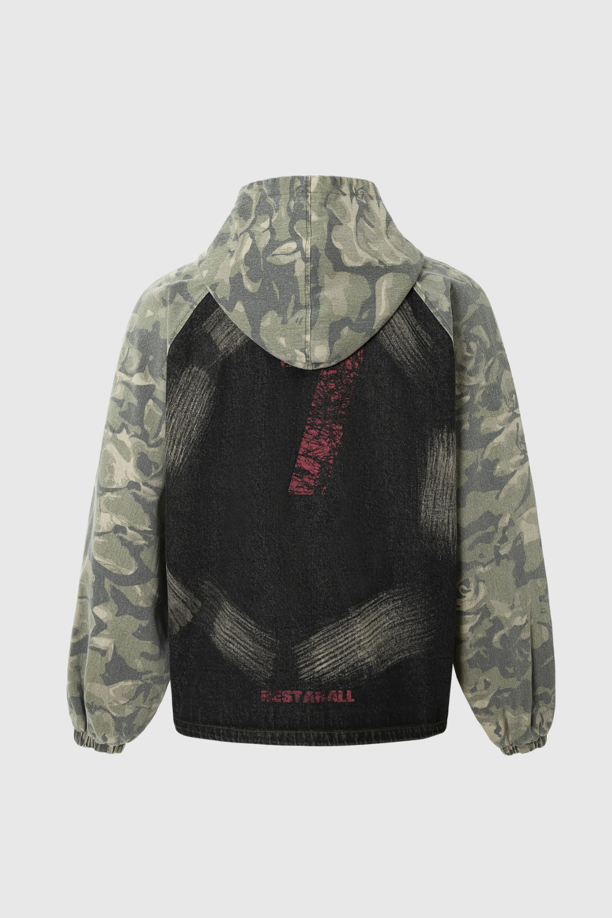 Wayne Camouflage Long Sleeve Jacket