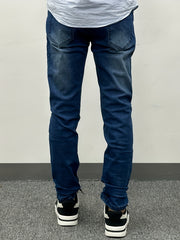 Ripped Zipper Jeans For Men