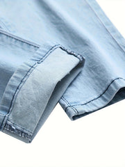 Men's stretch jeans with holes Men's stretch jeans with big holes