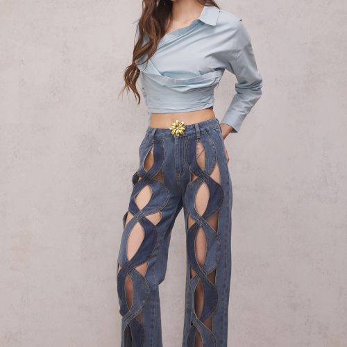 Abigail Hollow Denim Jeans 6