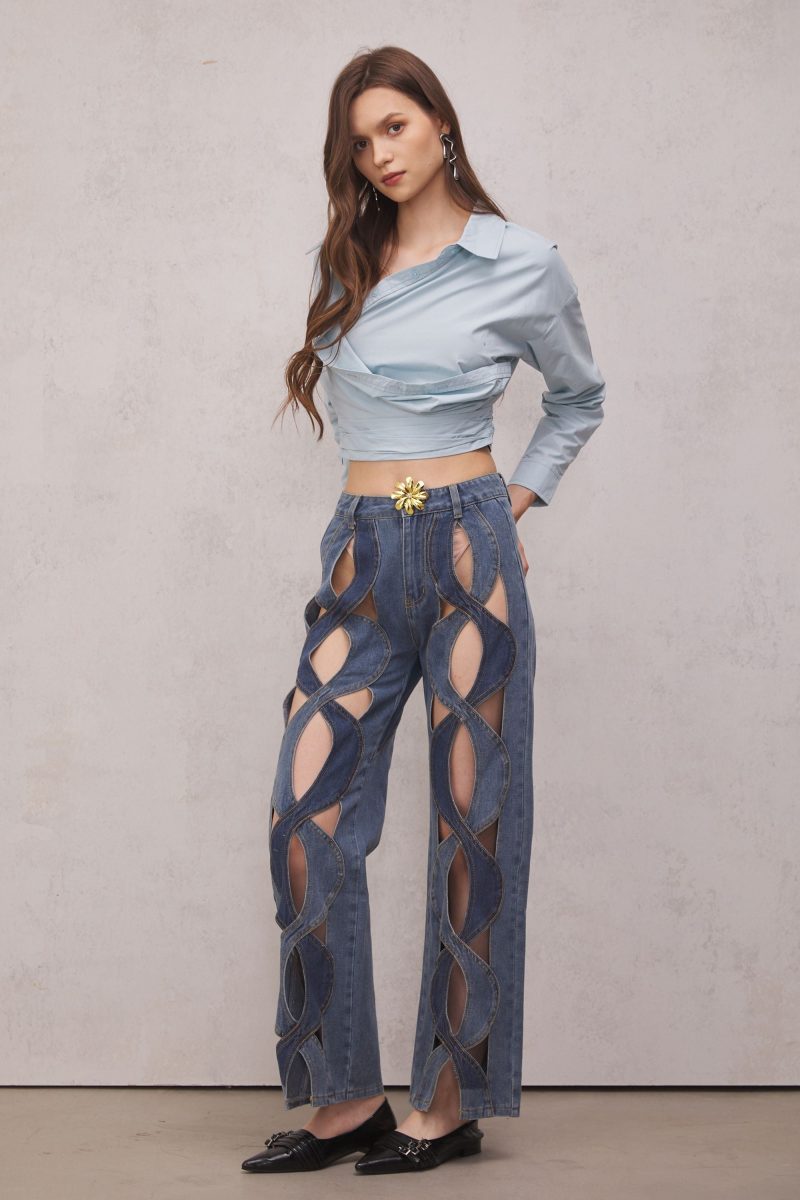 Abigail Hollow Denim Jeans 6