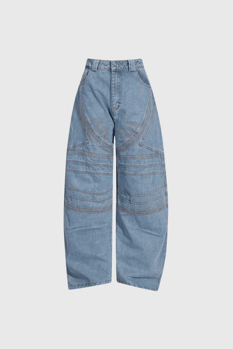 ActonStripeDeconstructWideJeans 1