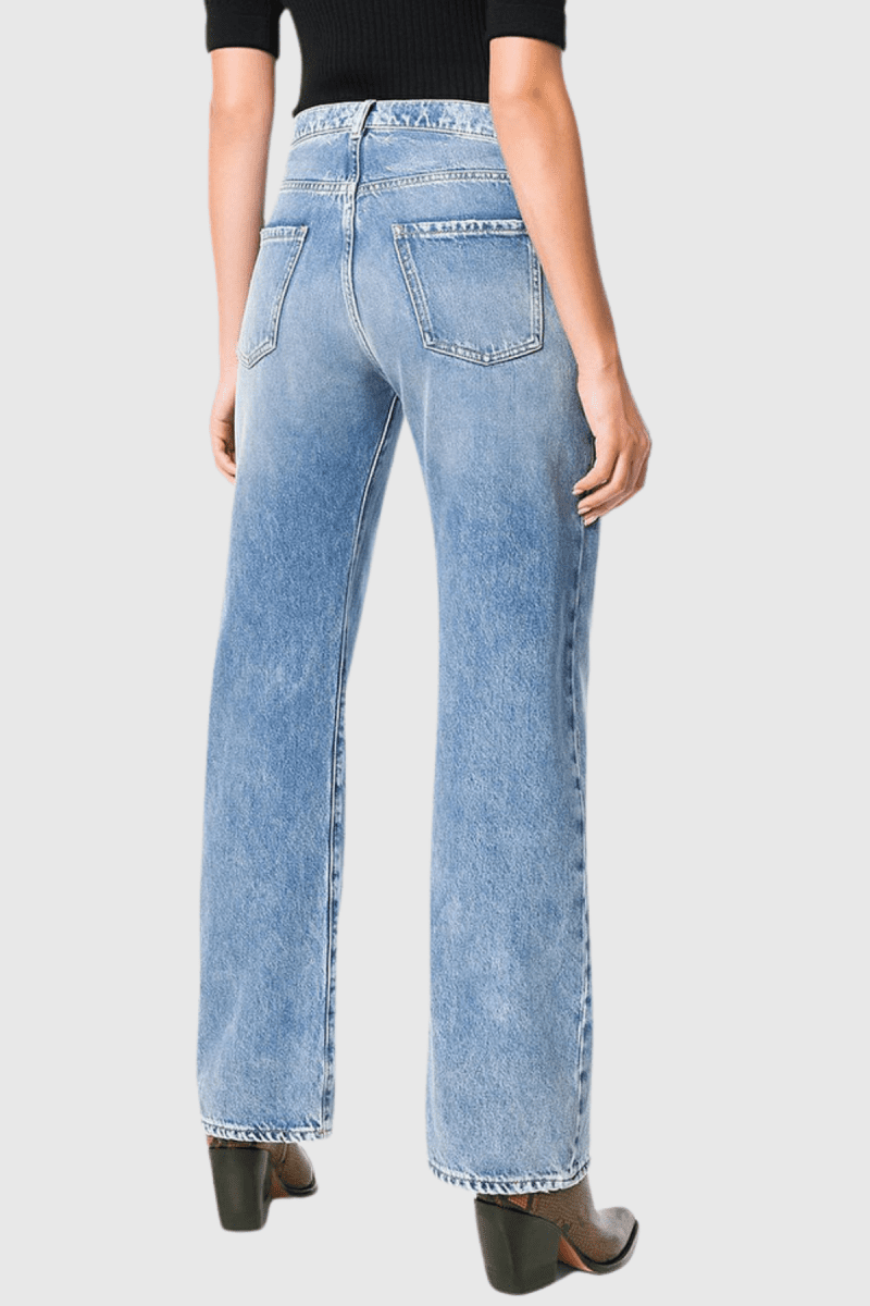 Aderes Contrast Pocket Stright Jeans 4