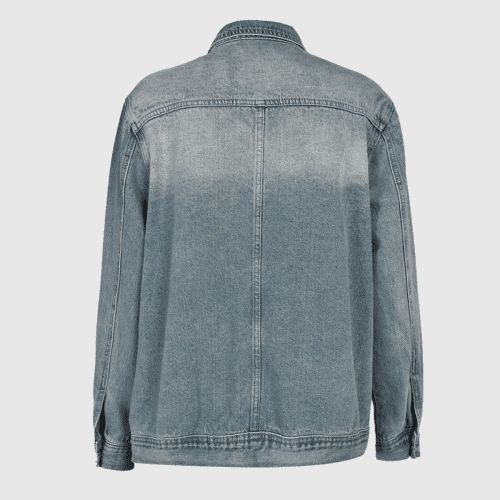 AegleDeconstructAsymmetricDenimJacket 8