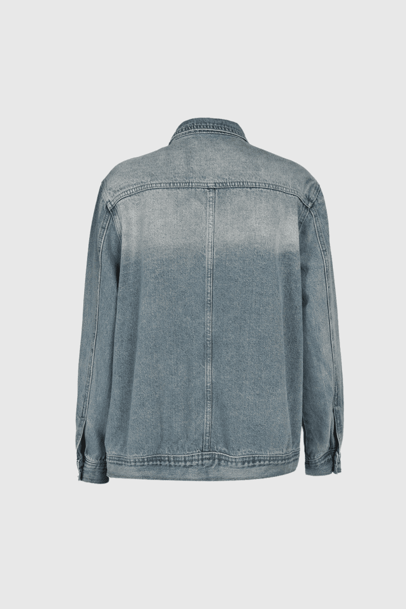 AegleDeconstructAsymmetricDenimJacket 8