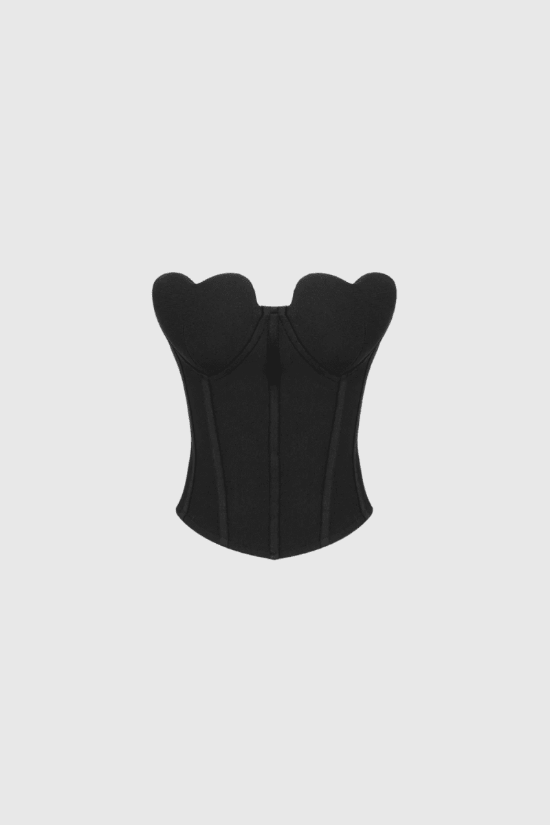 Aella Strapless Corset Bodycon Top 1