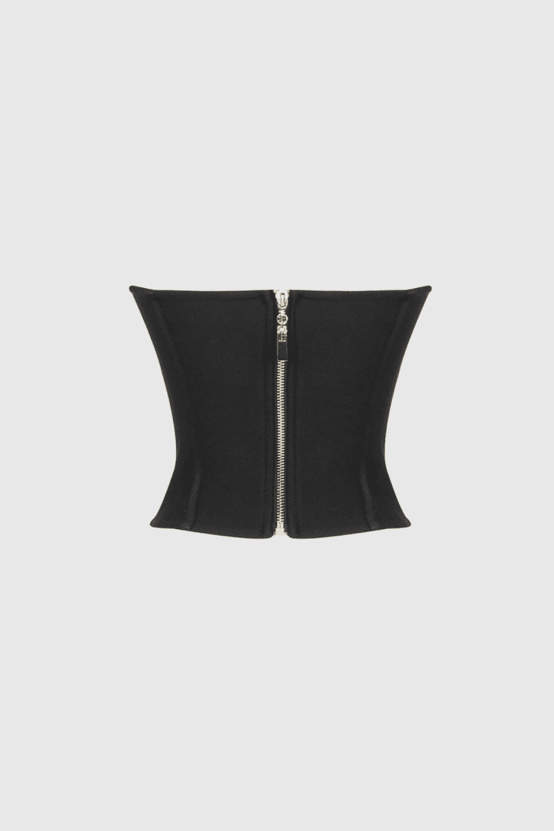 Aella Strapless Corset Bodycon Top 3